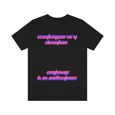 CONTEMPORARY DEVOTION UPSIDE DOWN SHIRT [PINK PURPLE]