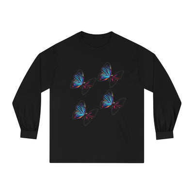 CONTEMPORARY DEVOTION "BLUE BUTTERFLY" LONG SLEEVE SHIRT