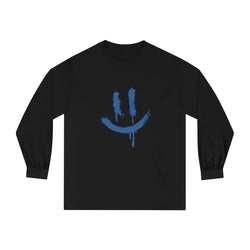 CONTEMPORARY DEVOTION "SMILE" LONG SLEEVE SHIRT [BLUE]