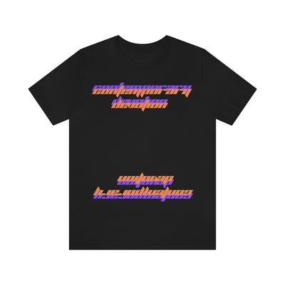 CONTEMPORARY DEVOTION UPSIDE DOWN SHIRT [PURPLE ORANGE]