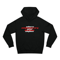 "WHERE YOUR CLOTHES" CONTEMPORARY DEVOTION HOODIE